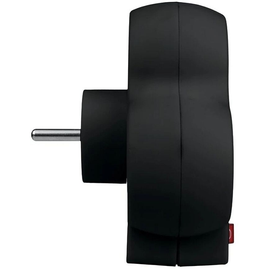 Energijos Pratęsimo Laidas - DPM 3 Išėjimų Energijos Juosta 16A 250V Juoda – 4