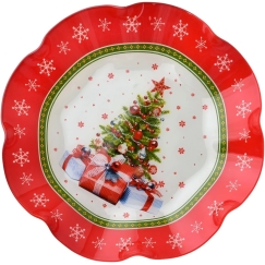 Mondex Since 1986 SANTA LILA Dekoratiivtaldrik 28,5x28,5x4 cm