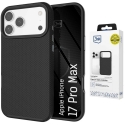3Mk Fortis MagCase iPhone 17 Pro Max -mukkanen - Musta 3Mk Fortis MagCase iPhone 17 Pro Max -mukkanen - Musta
