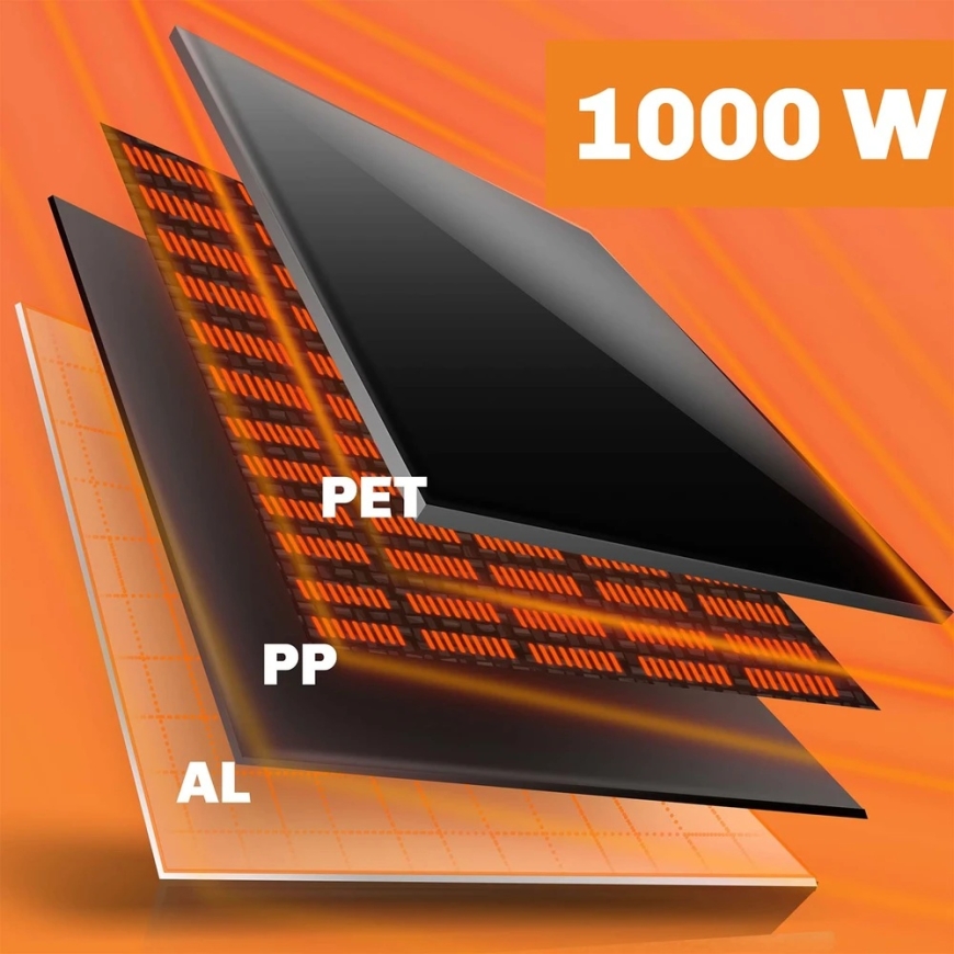 Infrared heater 1000 W Berdsen BD-991 – 5