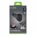 SBS 65W 1c musta + kaapeli cc 2 metriä musta SBS 65W 1c musta + kaapeli cc 2 metriä musta