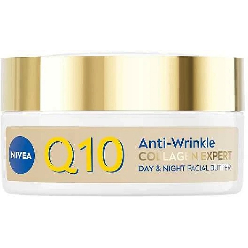 Nivea Pretgrumbņu ādas sviests Q10 Kolagēna Eksperts Sviests 50 ml