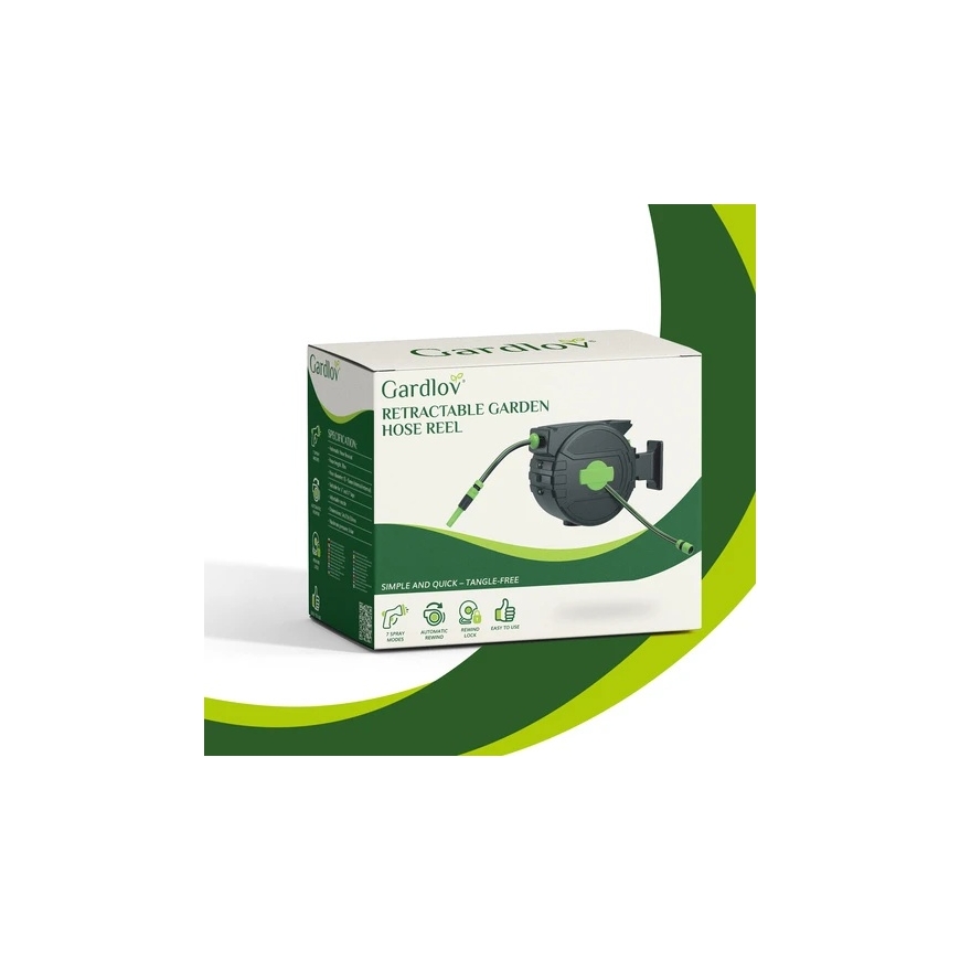 Aed automaatne voolikurull, 20 m – 5