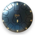 V-TONE VBJ 8-11 BK steel tongue drum for cistern drum V-TONE VBJ 8-11 BK steel tongue drum for cistern drum