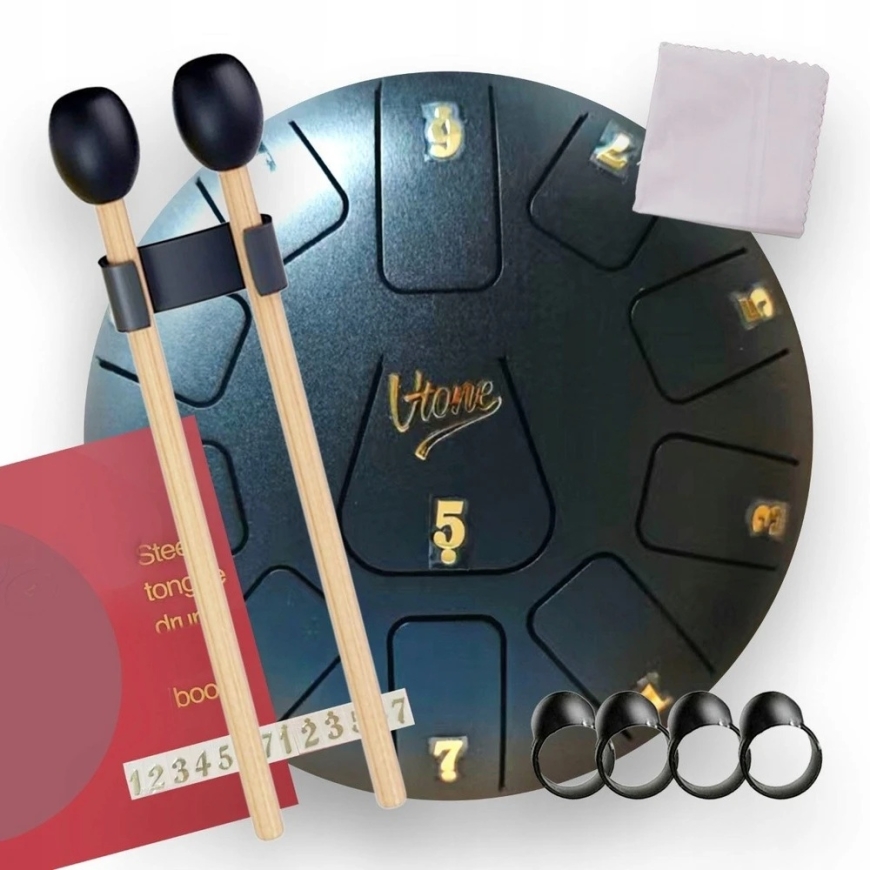 V-TONE VBJ 8-11 BK стальной язычковый барабан для цистерн – 3