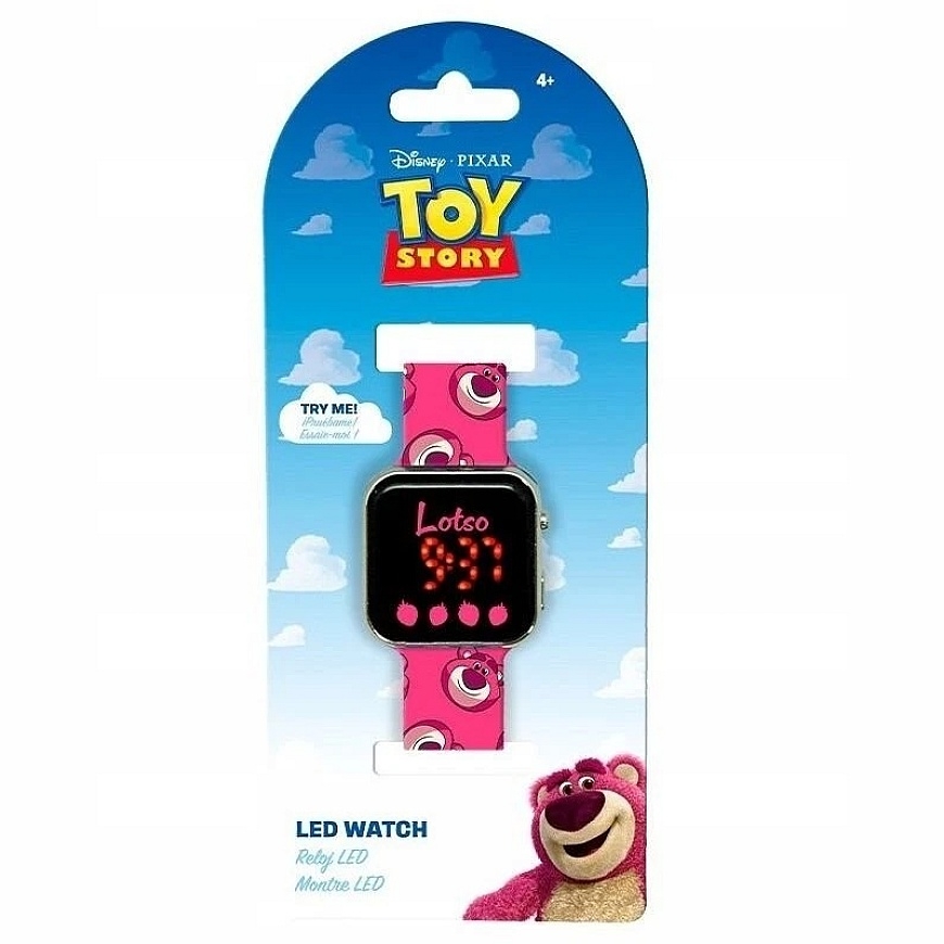 Älykello Lapset Euroswan Espanja KIDS Digitaalikello Led lapsille Disney Lelutarina Lotso / Lts00017-ty4024 – 4