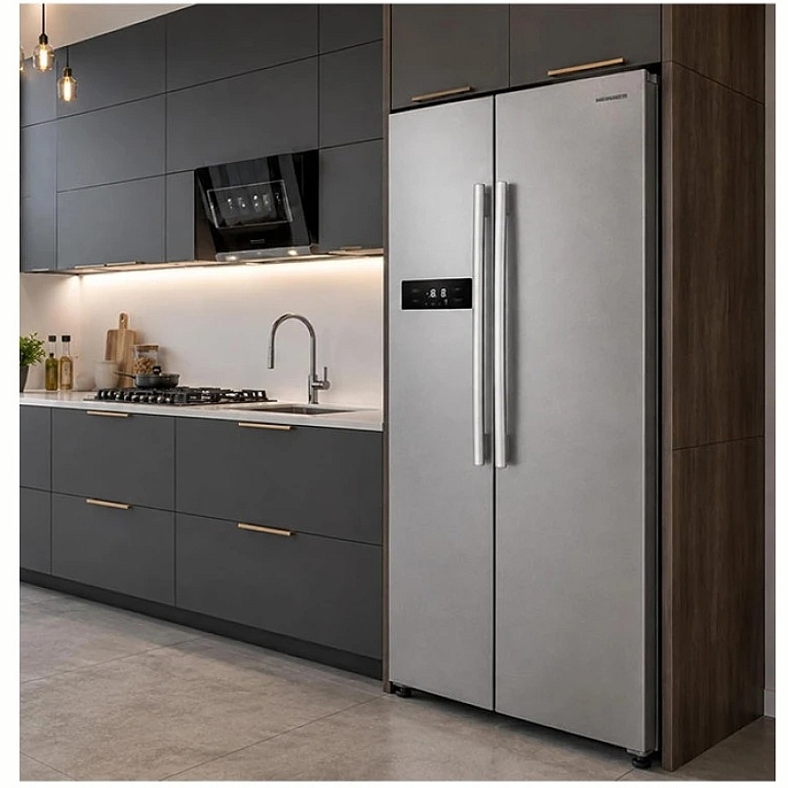 Side by Side Refrigerator HSBS-M548NFINVXE++ HEINNER – 5