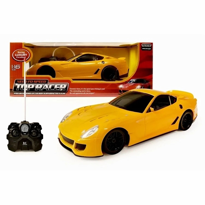 Artyk *****RC-auto keltainen Top Racer 187643