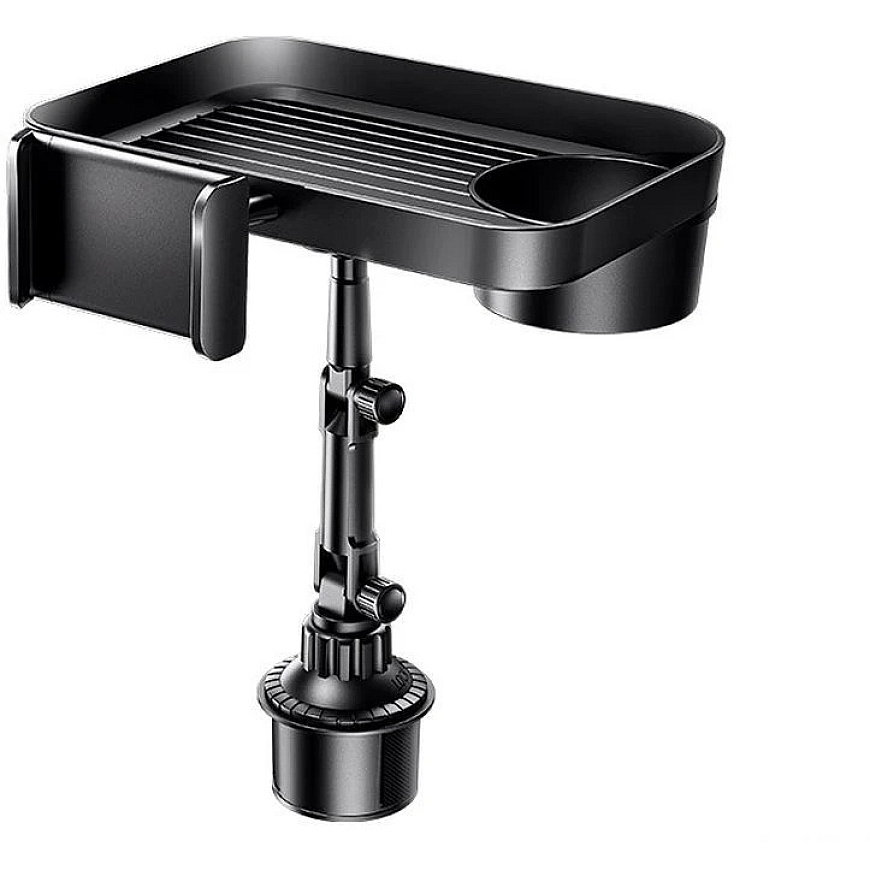 REMAX CAR HOLDER RM-C48 WITH CUP HOLDER Black – 4