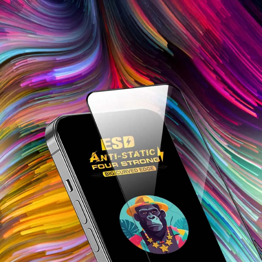 Universaalne karastatud klaas 9D OneFit AI-56 6,7" – 3