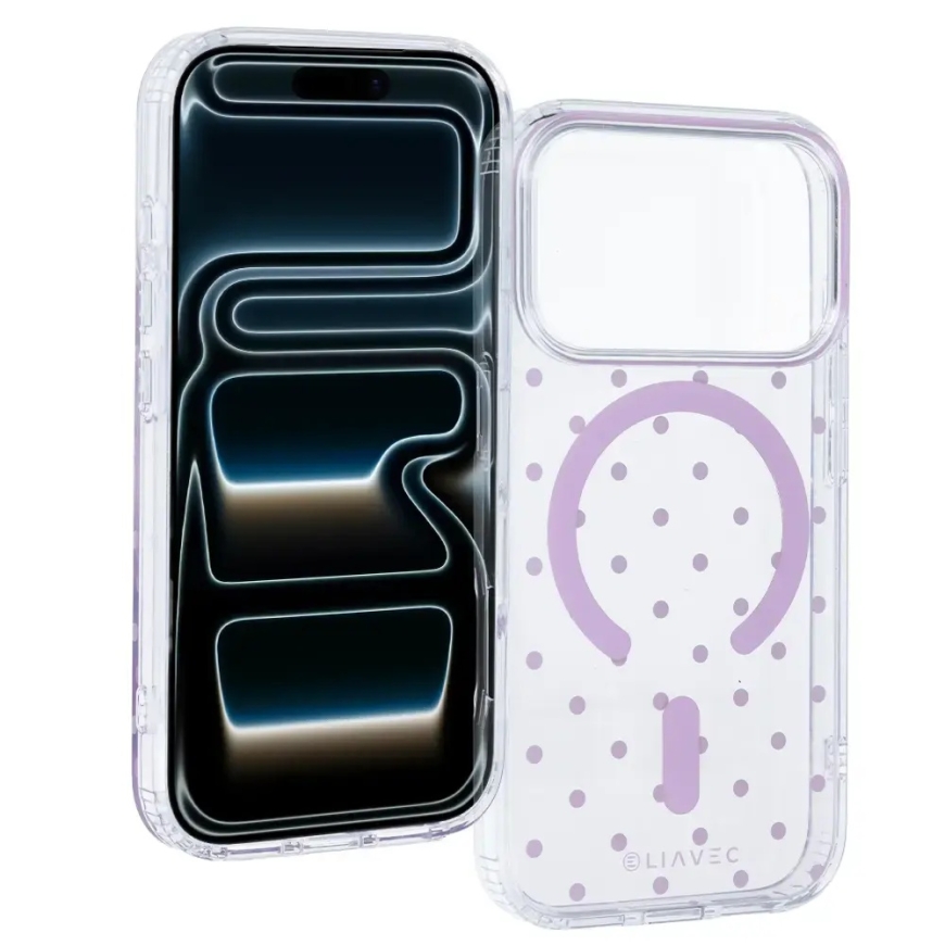 Liavec Bubble telefoni ümbris iPhone 18 Pro | iPhone 17 Pro roosa