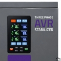 Qoltec Trifazis įtampos stabilizatorius AVR MULTIPROTECTION | 20kVA | Tikslumas ± 3% | Servovariklis 3F | LCD | Expert Line