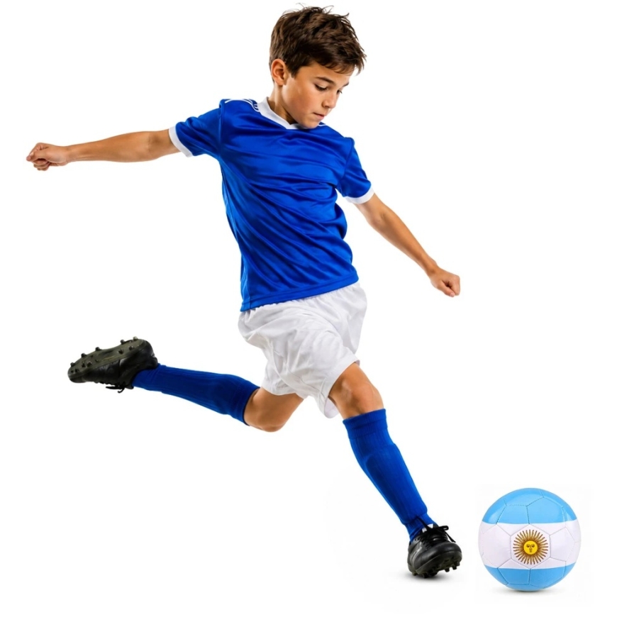 Lean Toys Futbolo kamuolys 5 – 4