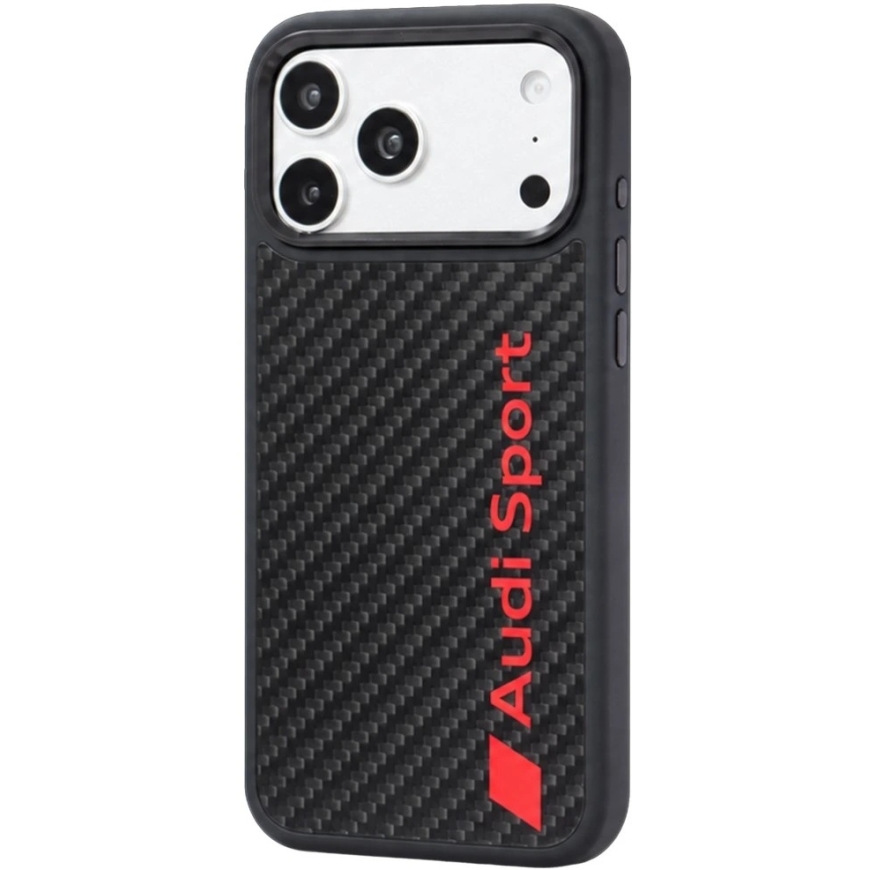 Audi R8 углеродный волокно MagSafe чехол для iPhone 18 Pro Max / 17 Pro Max - Черный – 3