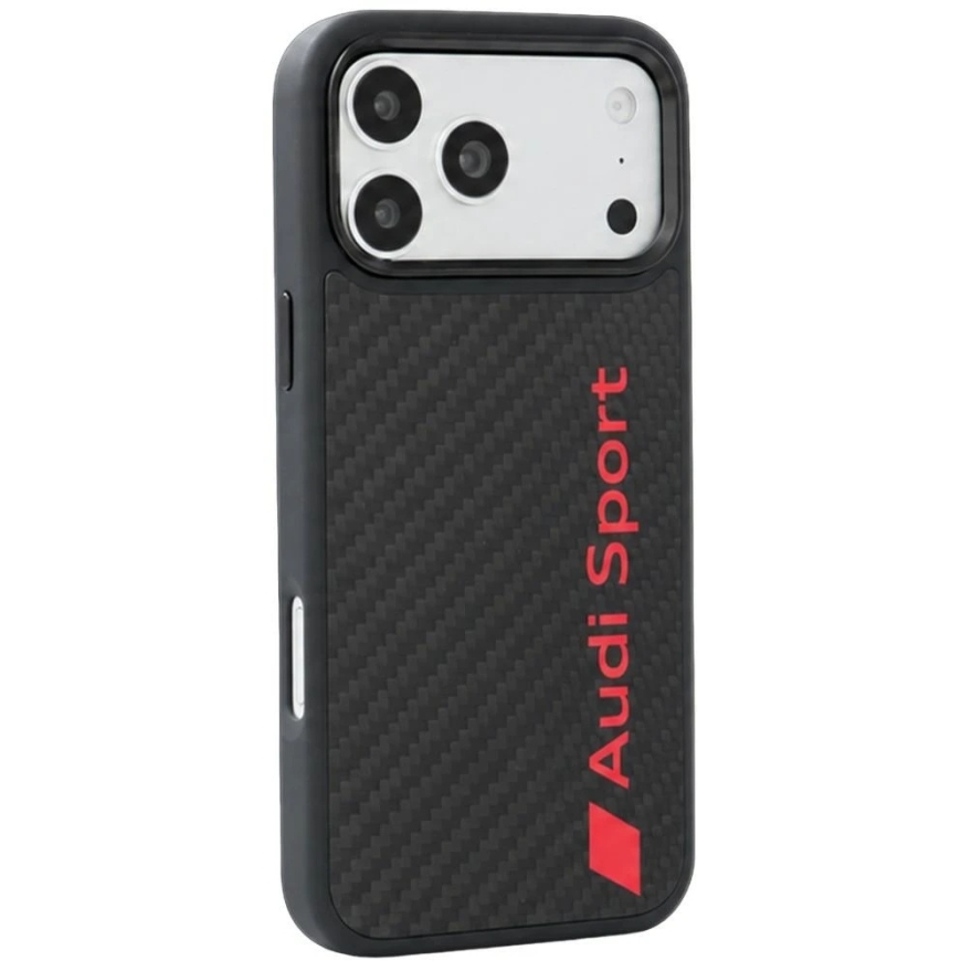 Audi R8 углеродный волокно MagSafe чехол для iPhone 18 Pro Max / 17 Pro Max - Черный – 4
