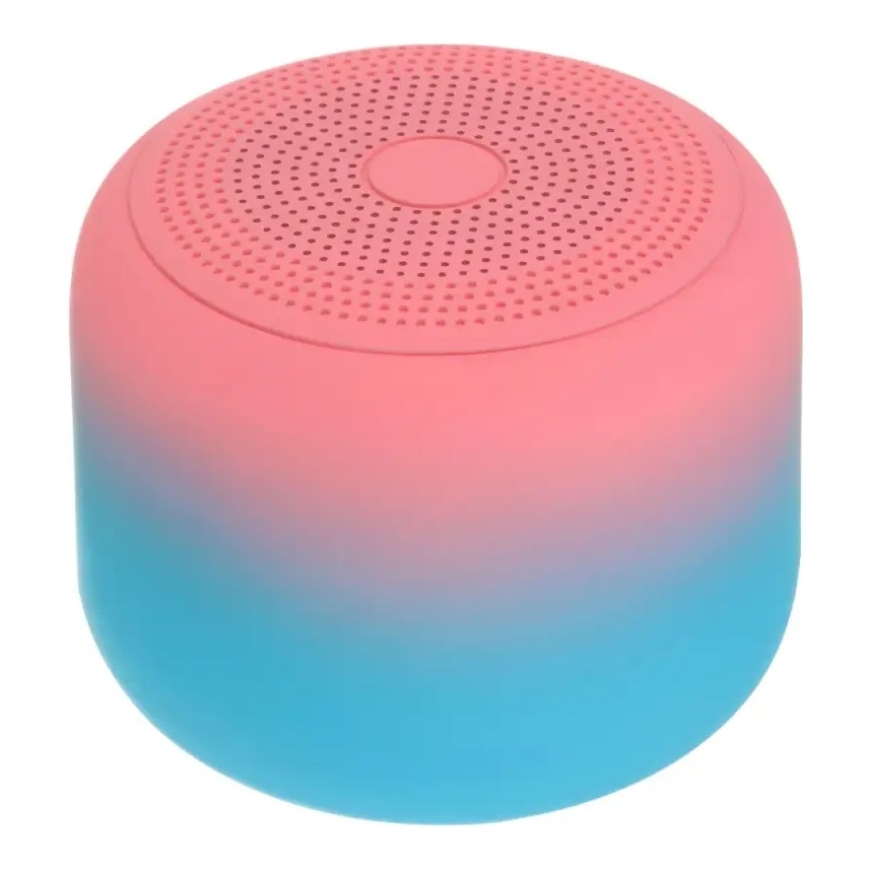 Setty-kaiutin pyöreä GB-900 turkoosi-pinkki gradientti