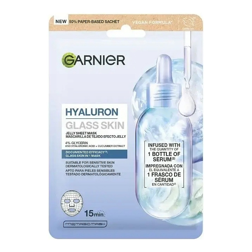 Garnier Pure A Mascarilla Glass Skin