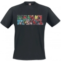 Pc Merch MARVEL Logo must t-paita - koko S