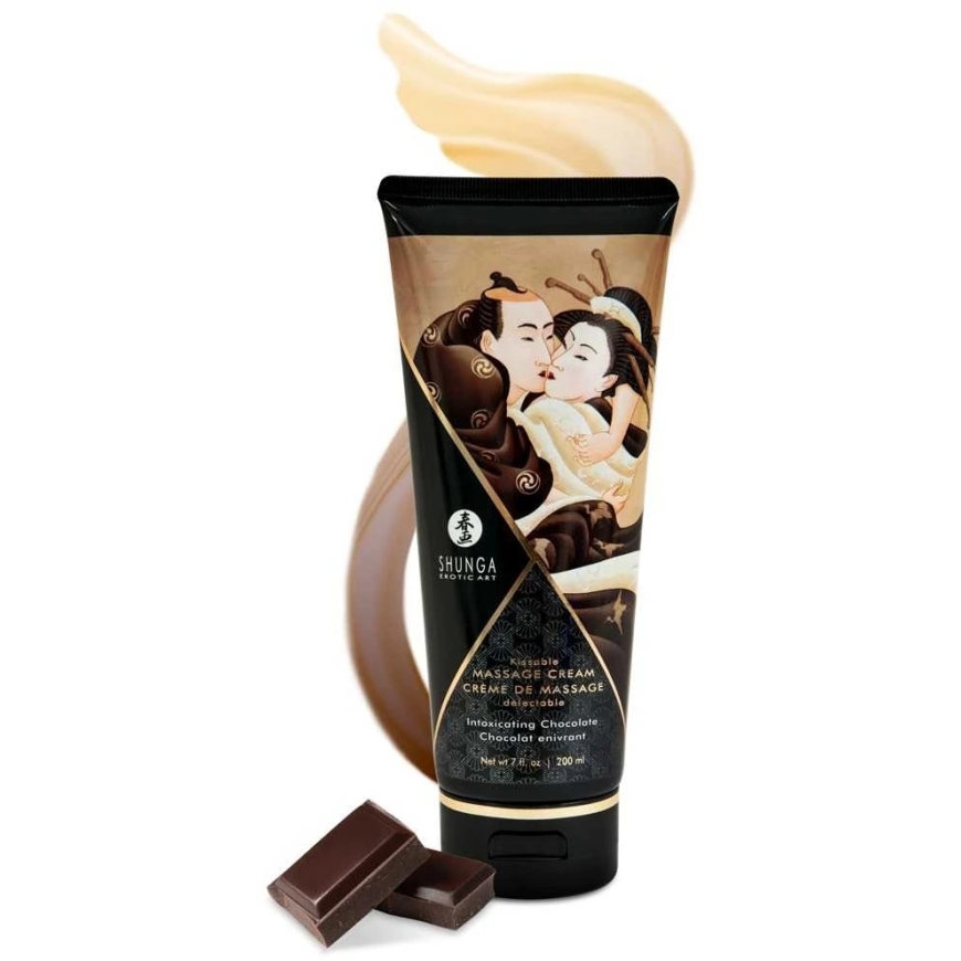 CREAM Shunga - Massage Cream Chocolate 200 ml – 2
