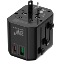 Plastrol Universālais tīkla adapteris (ES, UK, ASV, AU), Ātrā uzlāde PD20W+QC Plastrol Universālais tīkla adapteris (ES, UK, ASV, AU), Ātrā uzlāde PD20W+QC