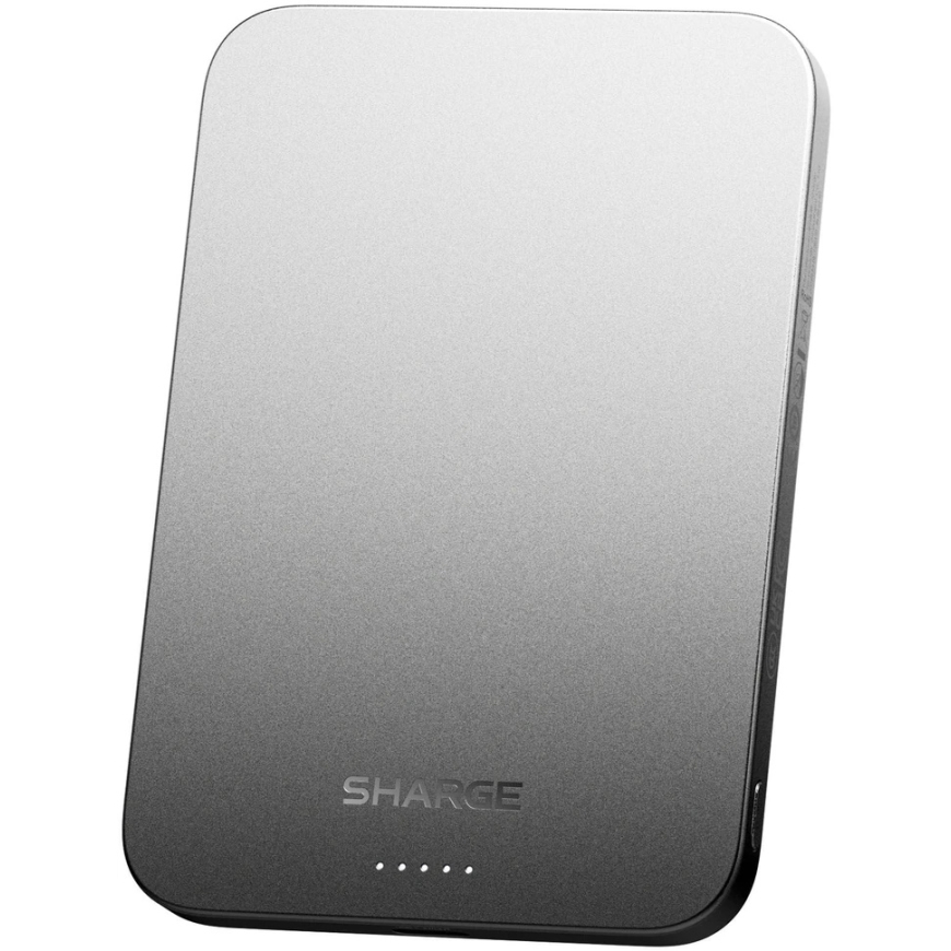 Rayovac SHARGE AeroMag Air Powerbank, 15W Qi2, 20W USB-C - 5.000mAh, juoda (YDD-AEROMAGAIR-M6) – 3