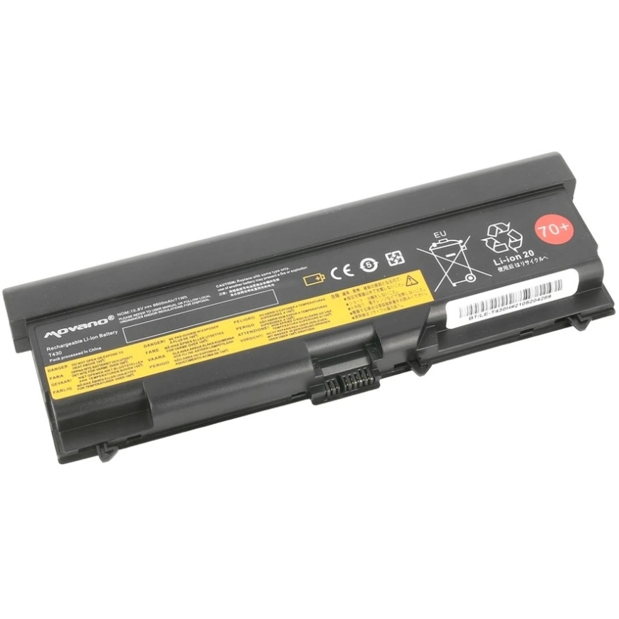 Movano „Lenovo ThinkPad L530 T430 T530“ baterija - 6600 mAh (71 Wh) – 2