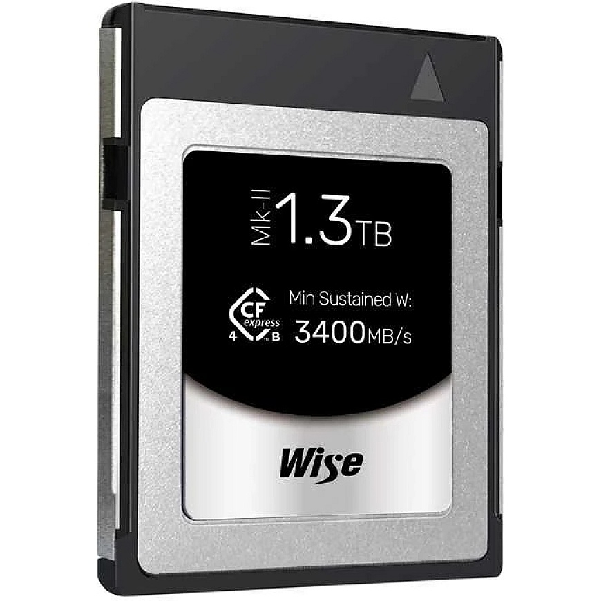 Memory Card - Wise 1.3TB CFexpress 4.0 Type B PRO Mk II 3700/3600 MB/s – 2