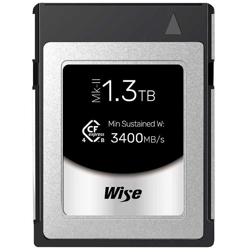 Mälukaart - Wise 1,3TB CFexpress 4.0 Type B PRO Mk II 3700/3600 MB/s – 3