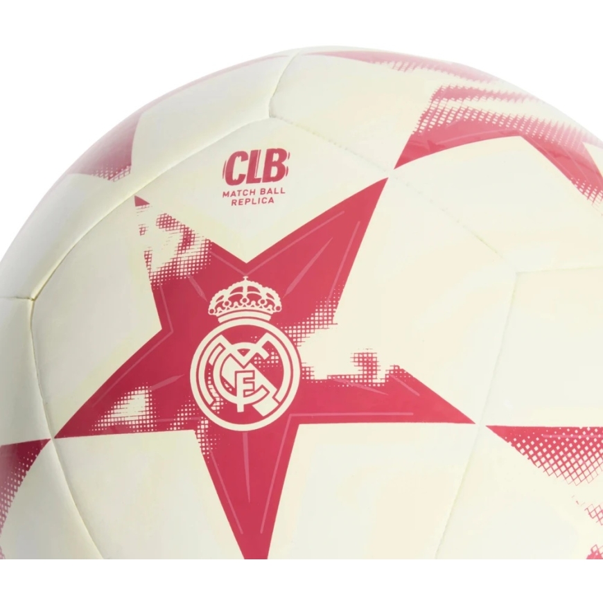 adidas Futbola bumba 26/27 Real Madrid Club balta un rozā KE5109 (5) – 3