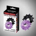 Power Escorts Cockdriller 2 iepakojums melns / violets 2 iepakojums dzimumlocekļa gredzens 5 cm x 1,6 cm Power Escorts Cockdriller 2 iepakojums melns / violets 2 iepakojums dzimumlocekļa gredzens 5 cm x 1,6 cm
