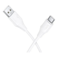 Hoco X124 andmeedastus- ja laadimiskaabel | USB-A kuni USB-C | 15W | 1m | valge