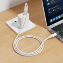 Hoco X124 andmeedastus- ja laadimiskaabel | USB-A kuni USB-C | 15W | 1m | valge Hoco X124 andmeedastus- ja laadimiskaabel | USB-A kuni USB-C | 15W | 1m | valge