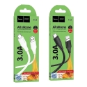 Hoco X124 data transfer and charging cable | USB-A to USB-C | 15W | 1m | white Hoco X124 data transfer and charging cable | USB-A to USB-C | 15W | 1m | white
