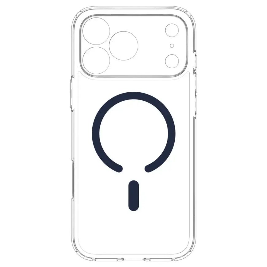 SPIGEN ULTRA HYBRID MAGSAFE IPHONE 17 PRO MAX / 18 PRO MAX CAURSPIDĪGA/DZIĻI ZILA – 5