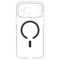SPIGEN ULTRA HYBRID MAGSAFE IPHONE 17 PRO MAX / 18 PRO MAX CAURSPIDĪGA/DZIĻI ZILA SPIGEN ULTRA HYBRID MAGSAFE IPHONE 17 PRO MAX / 18 PRO MAX CAURSPIDĪGA/DZIĻI ZILA