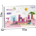 WOOPIE magneettiset rakennuspalikat kuutiot magneetit 59 kpl 3D