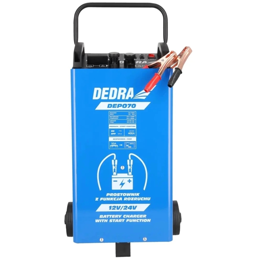 Dedra Sroves triikraud 1224V 40400Ah käivitamisfunktsiooniga – 3