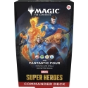 Wizards of the Coast Magic: The Gathering - Marvel Super Heroes - Commander-pakkaus - Fantastiset neljä Wizards of the Coast Magic: The Gathering - Marvel Super Heroes - Commander-pakkaus - Fantastiset neljä