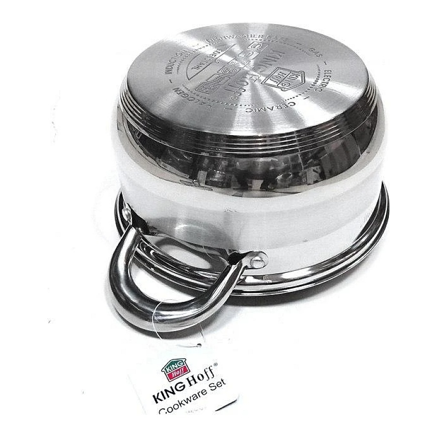King Hoff 12 daļu katlu komplekts, tērauds, diametrs 16/16/18/20/24cm – 4
