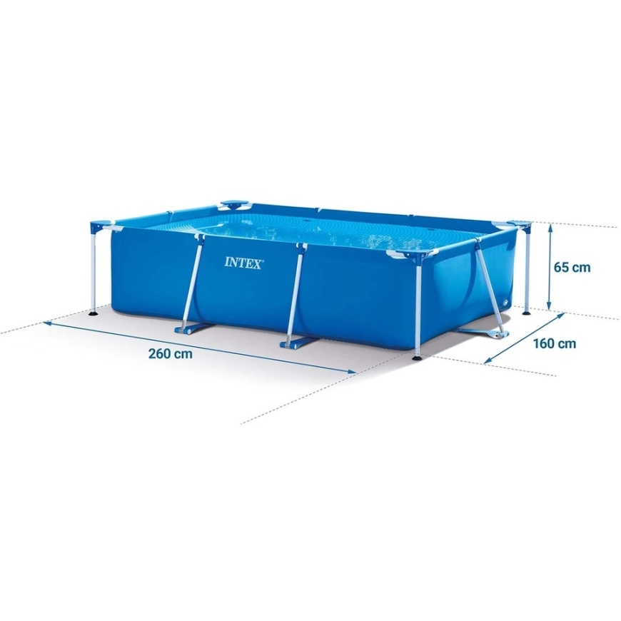 Sodo baseinas su stelažu 260 x 160 x 65 cm 15w1 INTEX 28271 – 4