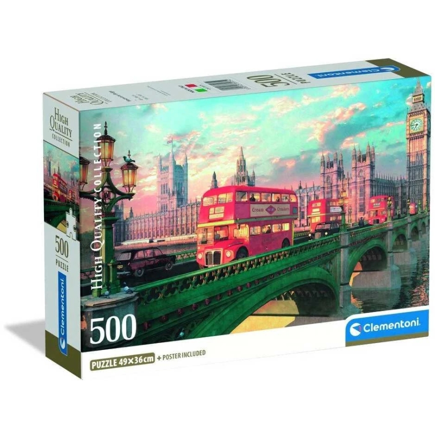 Clementoni Пазл 500 шт - Мост Вестминстер