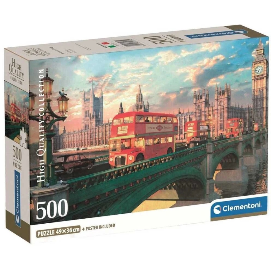 Clementoni Пазл 500 шт - Мост Вестминстер – 2
