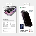 AmazingThing Radix +Care yksityisyys-tempered lasi puhelimelle iPhone 18 Pro (yksityisyysvaikutus) applikaattorilla AmazingThing Radix +Care yksityisyys-tempered lasi puhelimelle iPhone 18 Pro (yksityisyysvaikutus) applikaattorilla