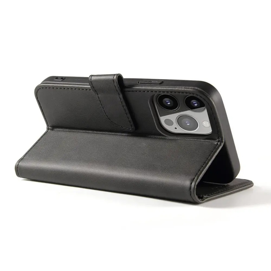 Чехол Magnet Case для TCL 20L, флип-крышка, кошелек, подставка, черный – 3