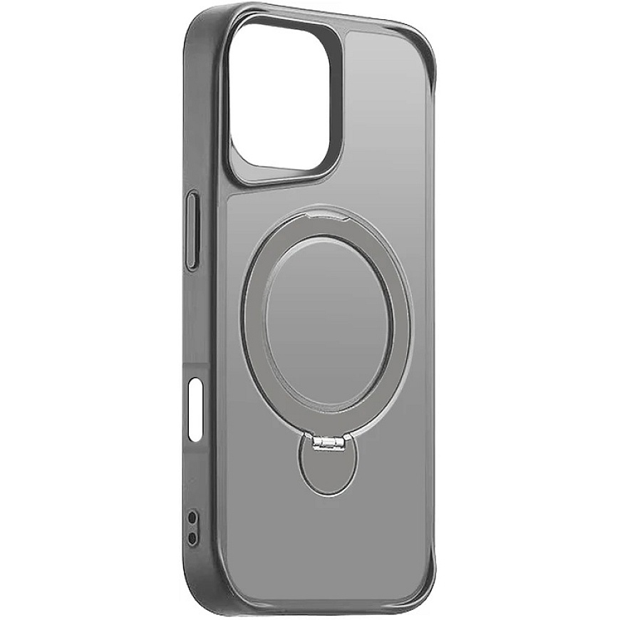 Etteri Matt Mag Ring -kotelo iPhone 16 6,1" harmaa – 4