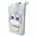 Nimmy New Big-Eye Cute Pets 2.0 magnetne rahakott kassidele telefonitelefoniga - hall