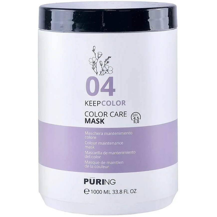 PURING KeepColor Color Care Mask hiusnaamio, 1000 ml