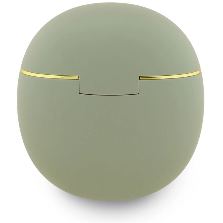 Guess TWS GUTWSA15HETN Wireless Earbuds (Small Round Script Print) khaki – 4
