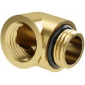 „Barrow Dazzle“ adapteris, 90 laipsnių, G1/4 colio kištukas į G1/4 colio kištuką, auksinis „Barrow Dazzle“ adapteris, 90 laipsnių, G1/4 colio kištukas į G1/4 colio kištuką, auksinis