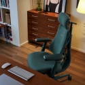 Biroja krēsls - LiberNovo Omni Gen 48 cm, sūnu zaļa Biroja krēsls - LiberNovo Omni Gen 48 cm, sūnu zaļa